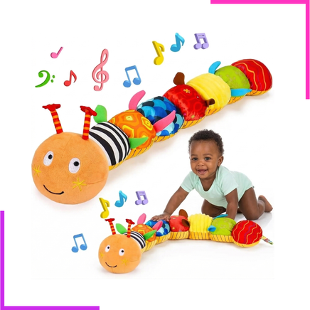  Chenille sensorielle pour bébé 