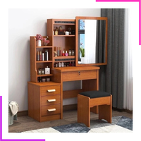 Coiffeuse de Rangement Moderne avec Mirroir LED