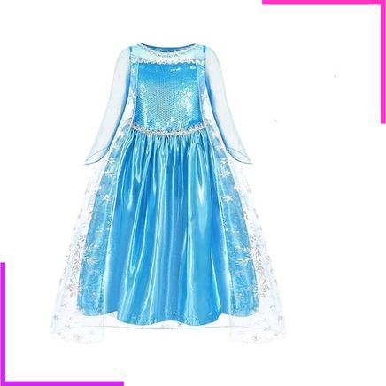 Costume Elsa 3 à 4 ans