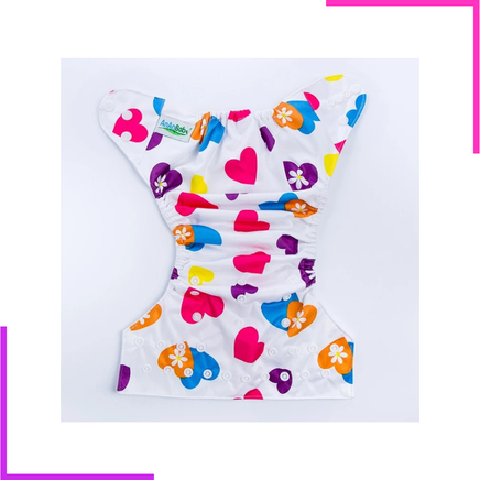 Couche lavable  à motifs