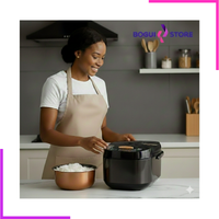 Cuiseur à riz 2L Premium compact pour une cuisson parfaite en famille.