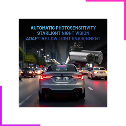 Caméra embarquée voiture 1080P Full HD avec Wi-Fi