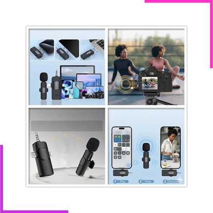Ensemble Trépieds + Micro + Lampe + Télécommande Selfie
