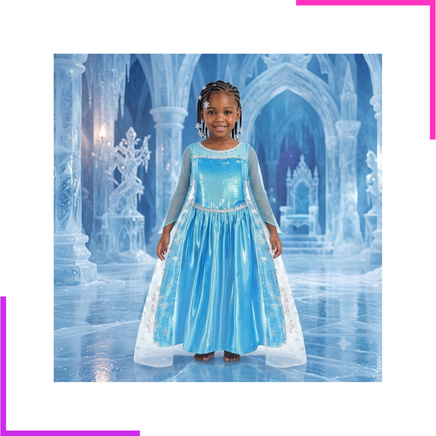 Costume Elsa 3 à 4 ans