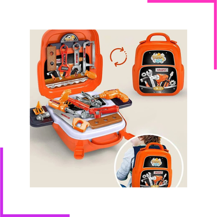 Coffret d'Outils pour Enfants 3-en-1