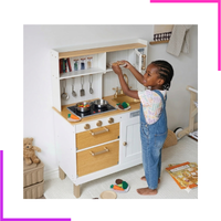Ensemble de Cuisine en Bois pour Enfants