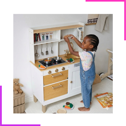 Ensemble de Cuisine en Bois pour Enfants