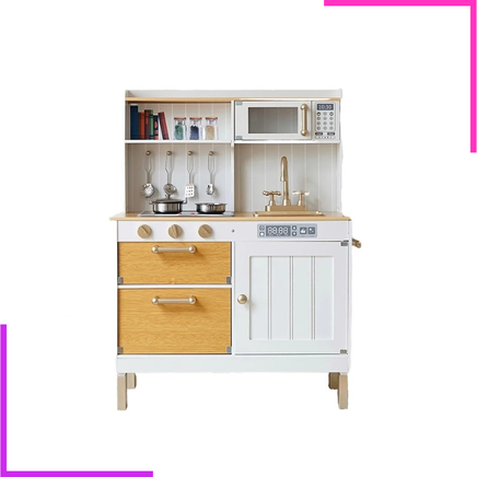 Ensemble de Cuisine en Bois pour Enfants