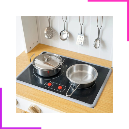 Ensemble de Cuisine en Bois pour Enfants