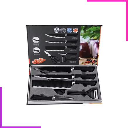 Set de couteaux de cuisine – 6 pièces