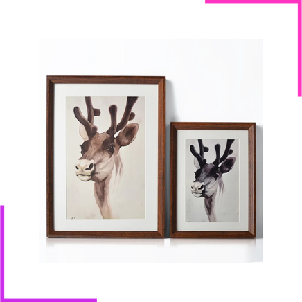 Cadre photo mural en bois