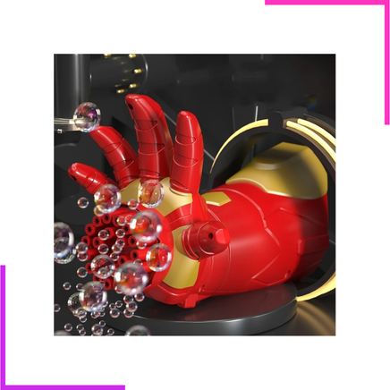 Main à Bulles Iron Man