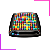 Jeu de Puzzle d’Élimination – 120 Billes Colorées