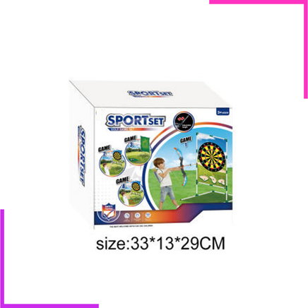 Jeudesport4en1pourenfantsenpleinair_arc_fleches_golfetflechettes