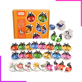 Jeu éducatif Montessori d’orthographe et d’alphabet
