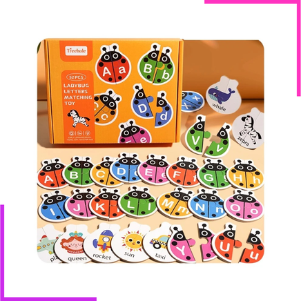 Jeu éducatif Montessori d’orthographe et d’alphabet