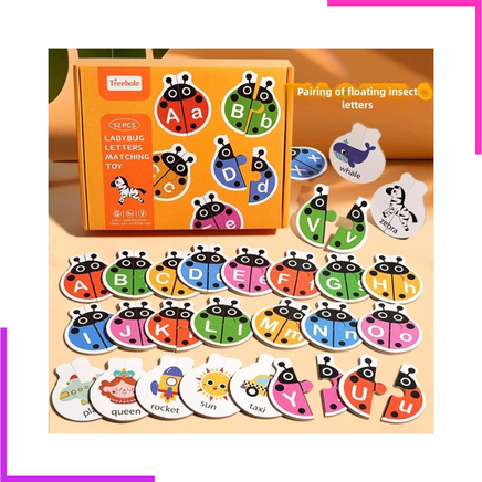 Jeu éducatif Montessori d’orthographe et d’alphabet