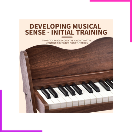  KERID – Piano électrique en bois pour enfants, jouet de 25 touches