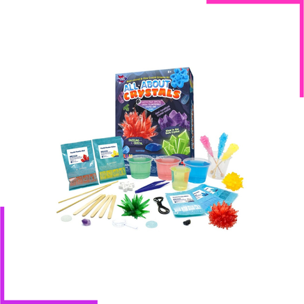 Kit éducatif “All About Crystals” pour enfants