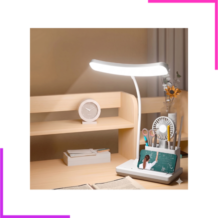 Lampe de Bureau Led Pliante Rechargeable USB