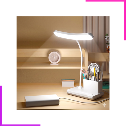 Lampe de Bureau Led Pliante Rechargeable USB