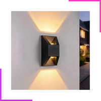 Lampe murale LED 6W étanche en aluminium