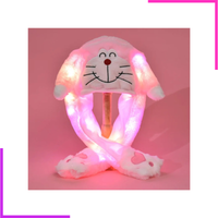 Bonnet Lumineux Interactif à Oreilles