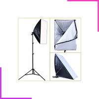 Kit d’éclairage studio professionnel – 2 Softbox avec trépieds