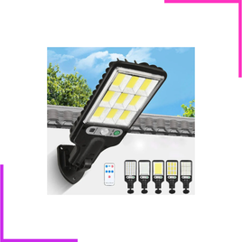 Lampe LED Solaire Extérieure - LED 108/117 COB