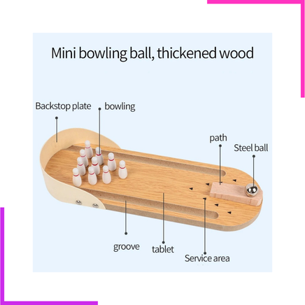 Mini jeu de bowling pour enfants