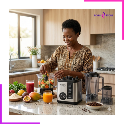 Mixeur_Multifonctionne pour jus et cuisine 