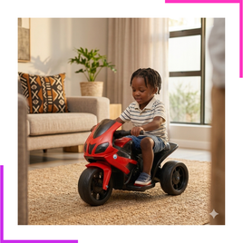 Moto tricycle électrique pour enfant 