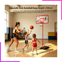 Panier de Basket 210cm et ballon