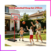 Panier de Basket 210cm et ballon