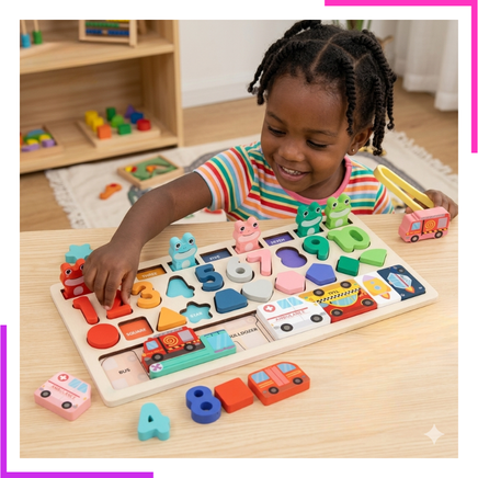 Planche Montessori multifonctionnelle