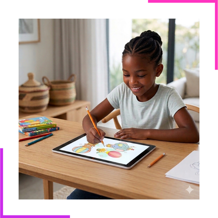 Planche à Copie Dessins Electrique pour Enfant 