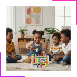 Polyèdre Montessori Multifonctionnel