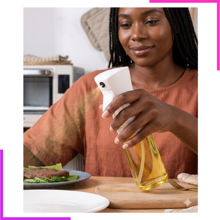 Pulvérisateur d'huile ergonomique