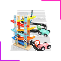 Circuit de course en bois pour voitures