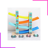 Circuit de course en bois pour voitures