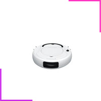 Aspirateur robot BowAI avec une puissance d'aspiration de 1200Pa en action sur un sol brillant.