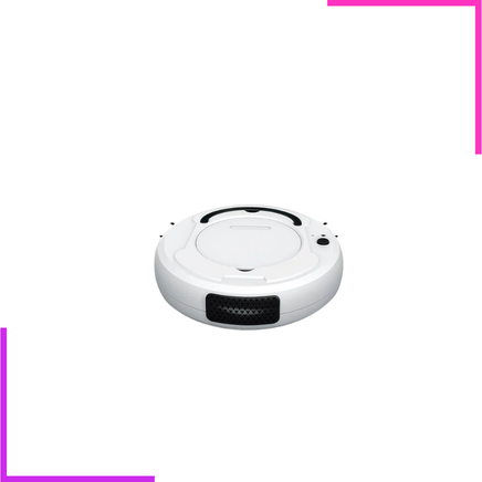 Aspirateur robot BowAI avec une puissance d'aspiration de 1200Pa en action sur un sol brillant.