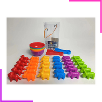 Set de comptage d'animaux et de tri Montessori