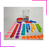 Set de comptage d'animaux et de tri Montessori