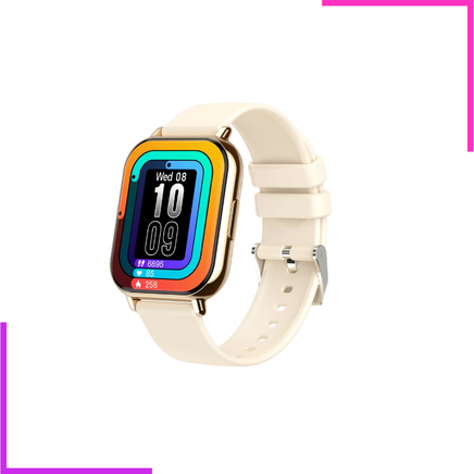 Smart Watch Gold Double Monture pour femmes
