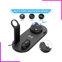 Station de Recharge Sans Fil Multi Appareil