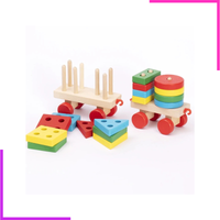 Train en bois jouets,