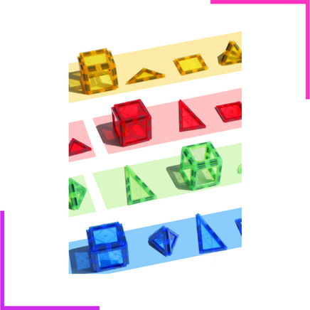 Tuiles Magnétiques De Construction 