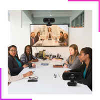 Webcam USB Full HD avec microphone intégré et clip universel pour écran