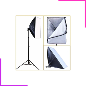 Kit d’éclairage studio professionnel – 2 Softbox avec trépieds